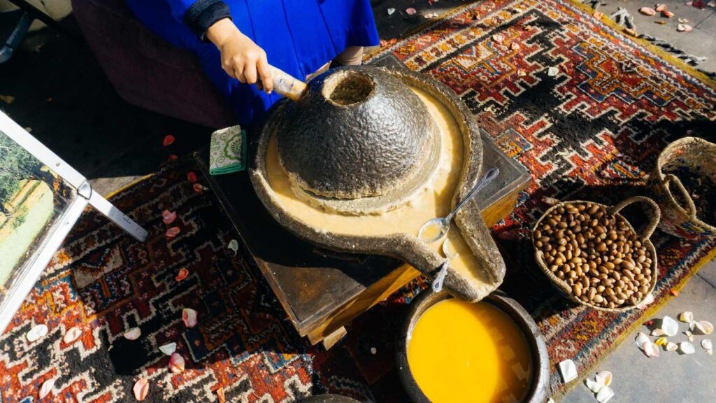 Argan oil cooperative tour near Essaouira