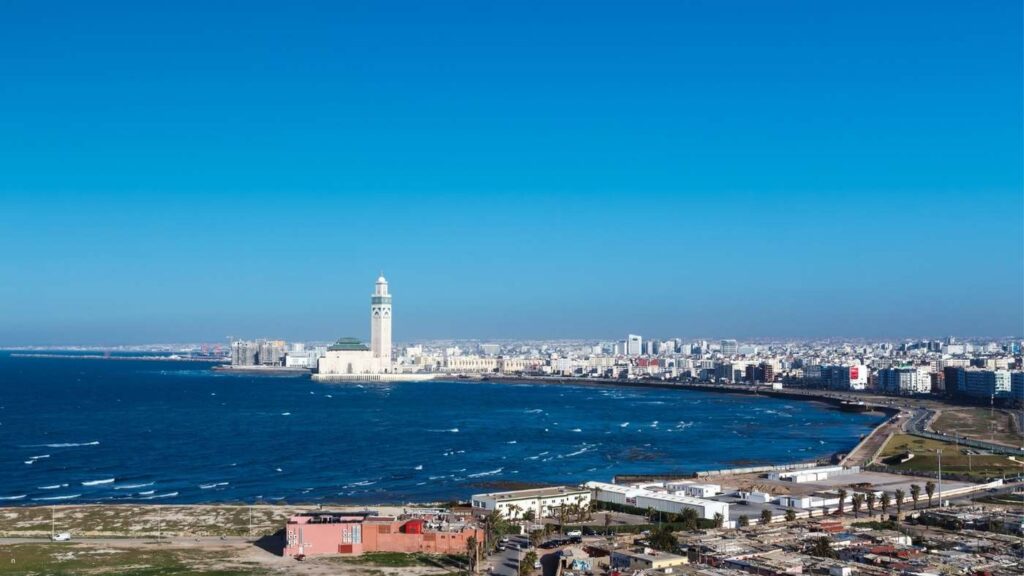 City panorama. Casablanca,