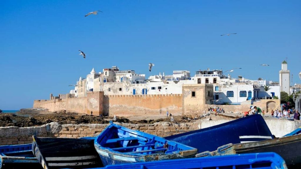 Essaouira medina and port on the Atlantic coast
