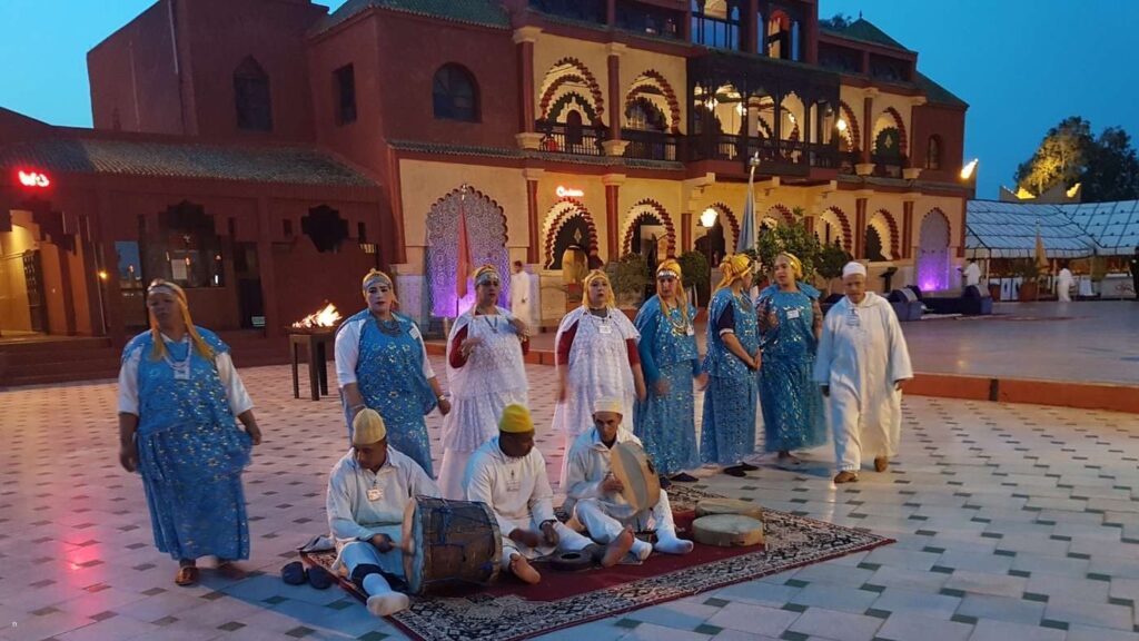 Essaouira art scene Gnawa music