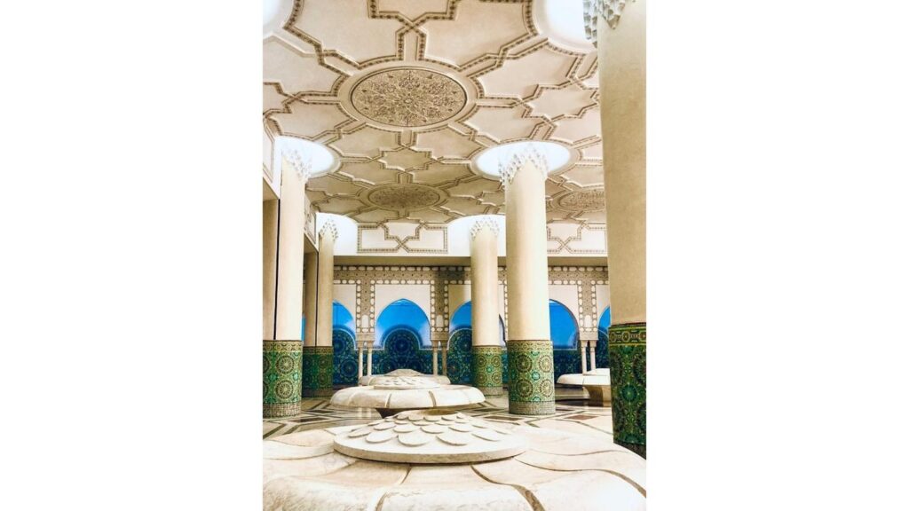 Intricate Architecture of Hassan II Mosque, Casablanca