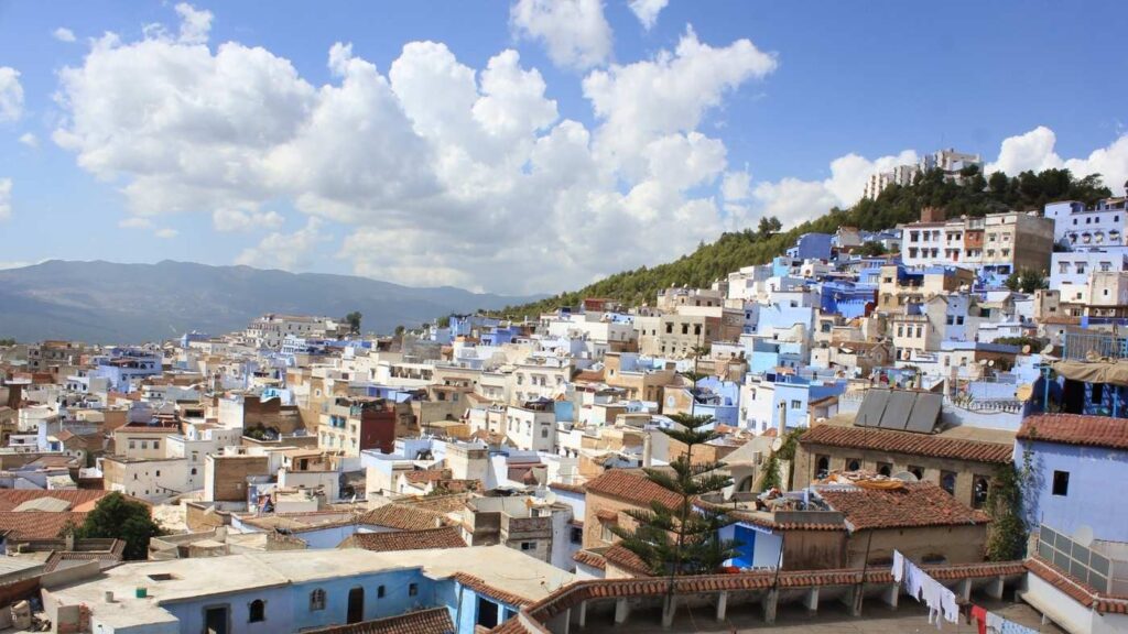 Rif Mountains Landscape near Chefchaouen