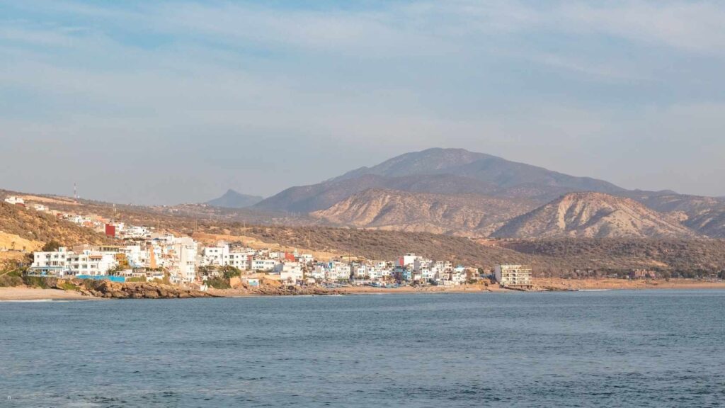 Taghazout surf village near Agadir Morocco