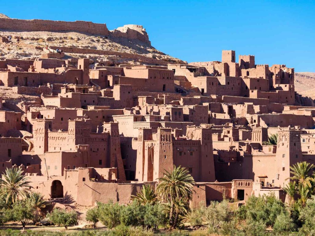 Ait Ben Haddou kasbah on a day trip from Marrakech