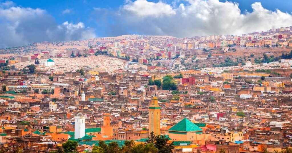 Imperial cities of Morocco including Marrakech, Fes, Meknes, and Rabat