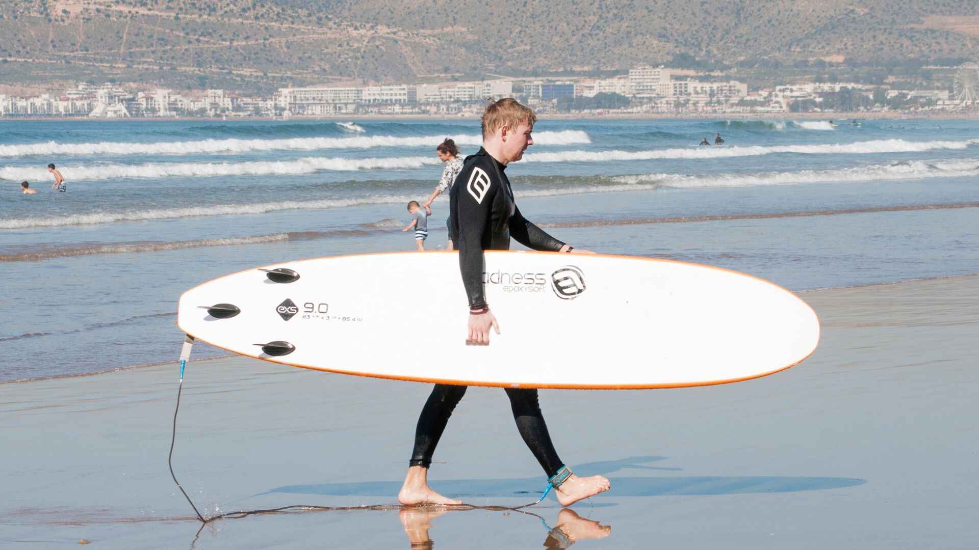 Things to do in Agadir including beach and promenade