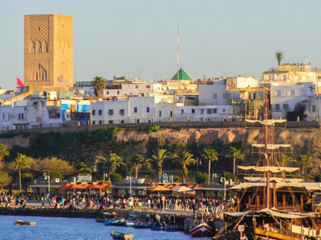 Daily life along the Bouregreg waterfront in this Rabat travel guide