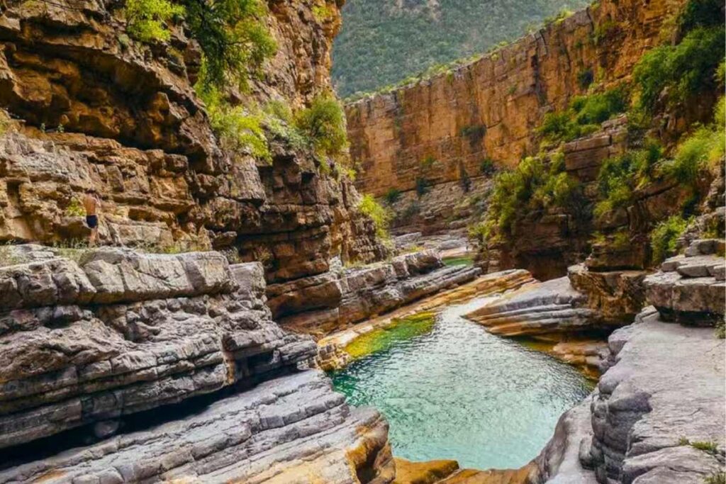 Paradise Valley canyon on a nature-focused day trip in Morocco from Agadir